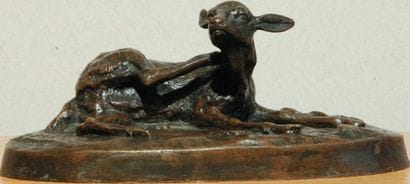 Antoine Louis BARYE (1795-1875)
Faon qui...