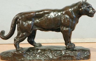 Antoine Louis BARYE (1795-1875)
Jaguar debout...