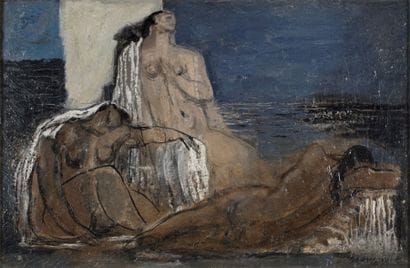 JEAN SOUVERBIE (1891-1981) La nuit, 1958...