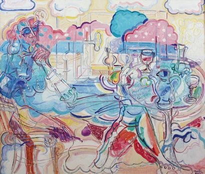 MAURICE MOSHE PROWIZUR (1933-2002 Personnage...