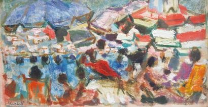 ALEXANDRE SASCHA GARBELL (1903-1970) La baie...