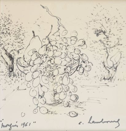 ANDRE HAMBOURG (1909-1999) Les fruits de...