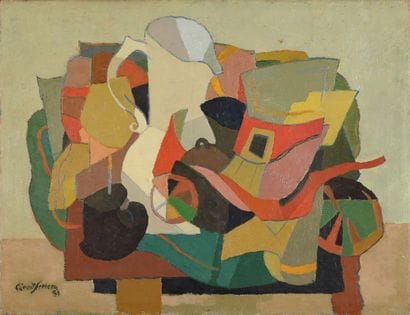 CLÉMENT-SERVEAU (1886-1972) Nature morte...