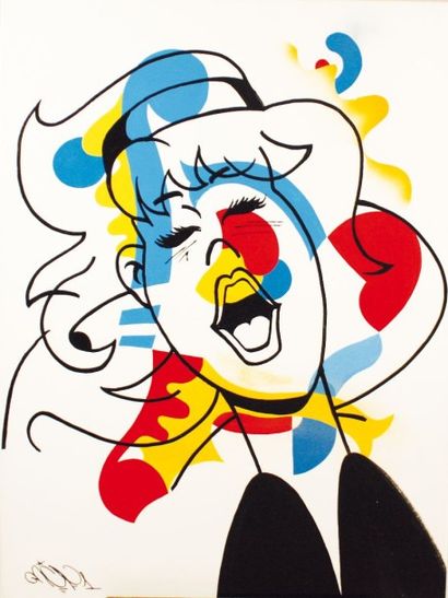 RCF1 (Français) Blonde, 2012 Peinture aérosol...