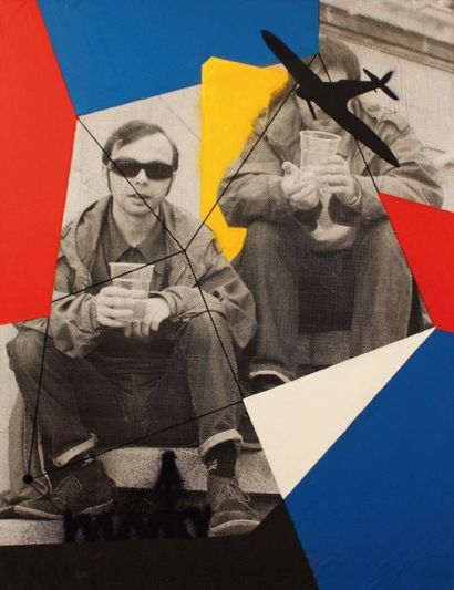 RCF1 (Français) Shades, 2014 Acrylique et...