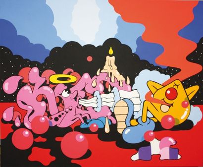 KENO (Français né en 1981) Contemplation,...