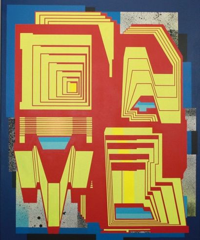 DEMSKY (Espagnol, né en 1979) Garada, 2014...