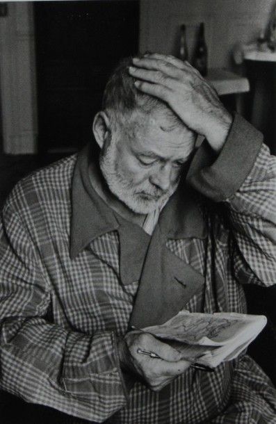 LUC FOURNOL (1931-2007) Ernest Hemingway...