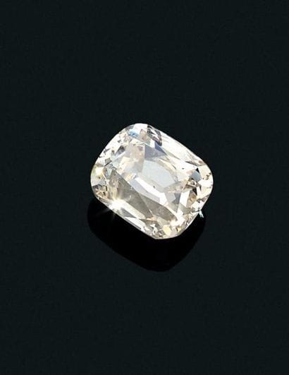 IMPORTANT DIAMANT sur papier taille coussin...