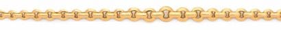 COLLIER en or jaune retenant une succession...