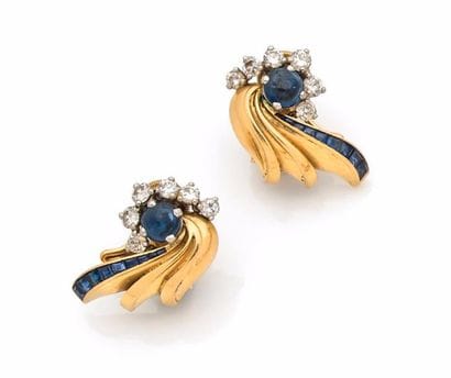 CARTIER PARIS ANNEES 1940 RAVISSANTE PAIRE...