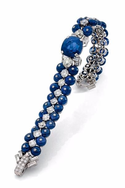CARTIER EXCEPTIONEL BRACELET D'EPOQUE ART...