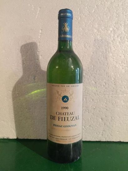 6 Blle Château FIEUZAL BLANC (Graves) 1990...