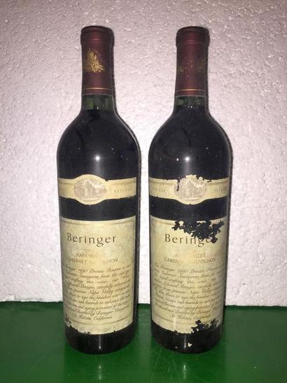 2 Blle BERINGER (Californie) 1990 - EA/E...