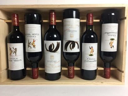 Une caisse d'assortiment Domaines ROTHSCHILD...