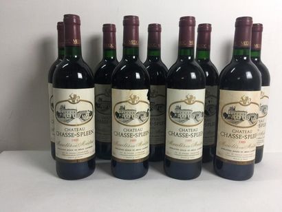9 Blle Château CHASSE SPLEEN (Moulis) 1989...