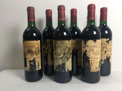 6 Blle Château LA LAGUNE (Haut Médoc) 1989...