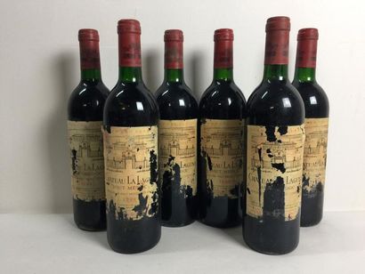 6 Blle Château LA LAGUNE (Haut Médoc) 1989...