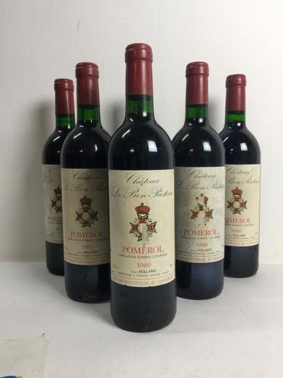 6 Blle Château BON PASTEUR (Pomerol) 1989...