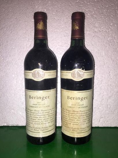 2 Blle BERINGER (Californie) 1989 - Bell...