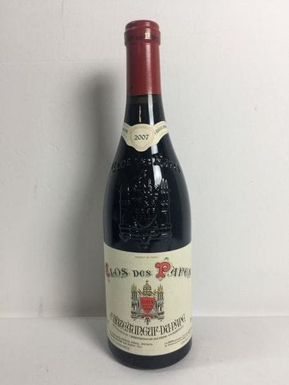 12 Blle CHATEAUNEUF DU PAPE CLOS DES PAPES...