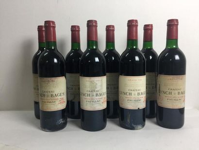 8 Blle Château LYNCH BAGES (Pauillac) 1988...