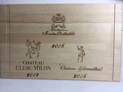 Une caisse assortiment Domaines ROTHSCHILD...