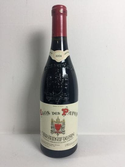 12 Blle CHATEAUNEUF DU PAPE CLOS DES PAPES...