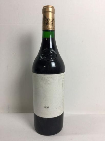 1 Blle Château HAUT BRION (Graves) 1987 -...