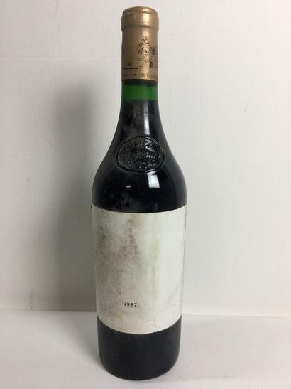 1 Blle Château HAUT BRION (Graves) 1987 -...
