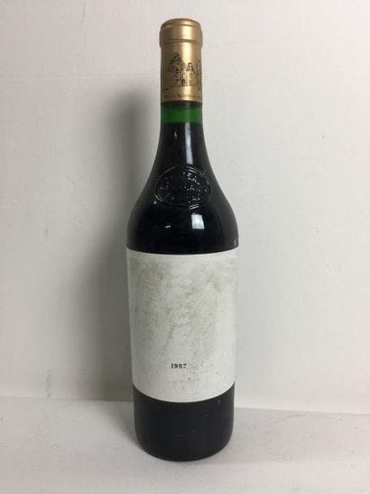 1 Blle Château HAUT BRION (Graves) 1987 -...