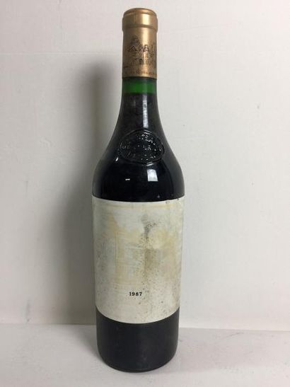 1 Blle Château HAUT BRION (Graves) 1987 -...