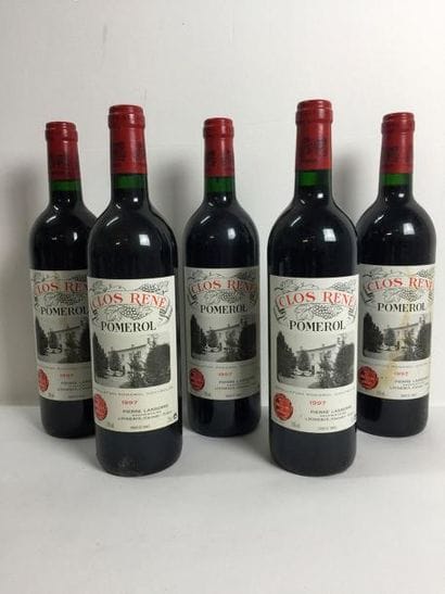 5 Blle CLOS RENE (Pomerol) 1997 – Belles