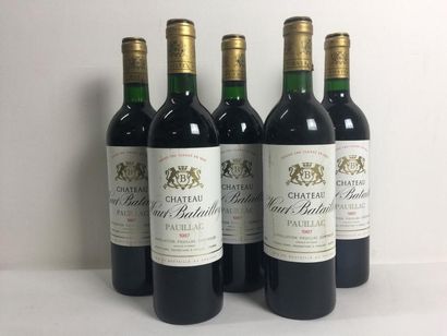5 Blle Château BATAILLEY (Pauillac) 1987...