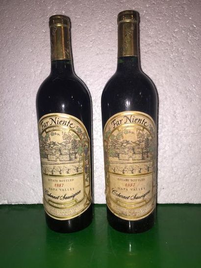 2 Blle FAR NIENTE (Californie) 1987 - Be...