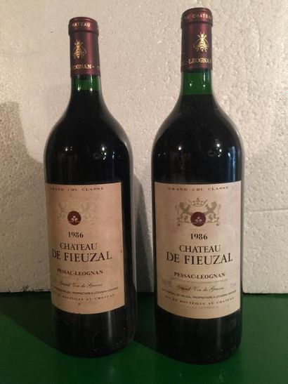 2 Mag. Château FIEUZAL (Graves) 1986 - B...