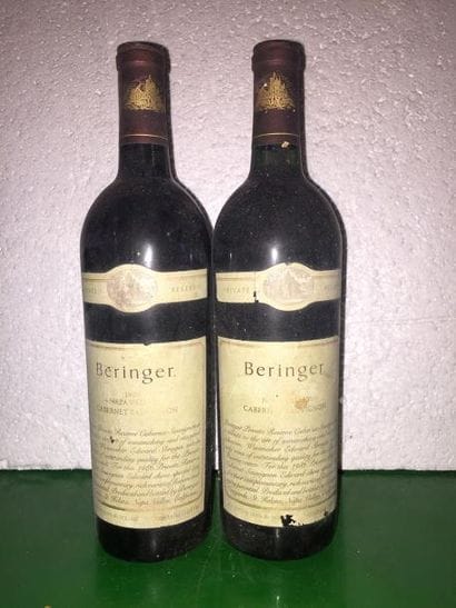 2 Blle BERINGER (Californie) 1986 - Bell...