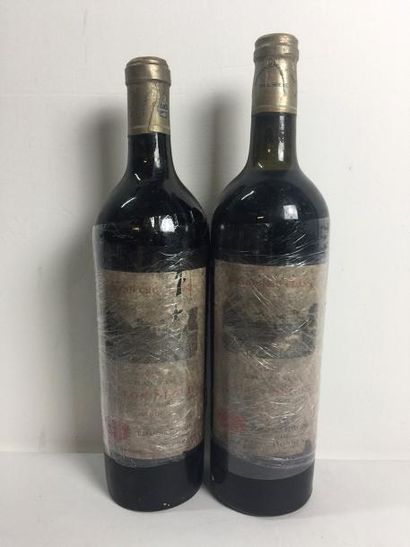 2 Blle BERINGER (Californie) 1986 - Bell...