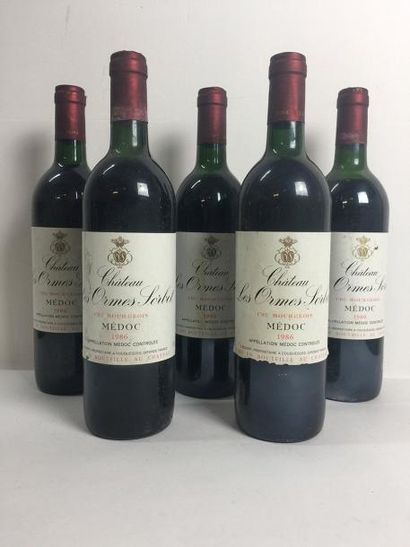 5 Blle Château LES ORMES SORBET 1986 - 3...
