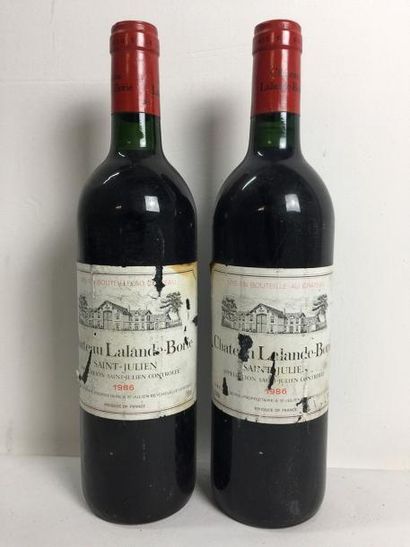 2 Blle Château LALANDE BORIE (St Julien)...