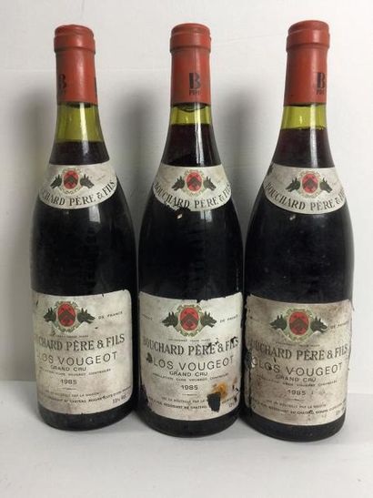 3 Blle CLOS VOUGEOT (Bouchard Père & Fils)...