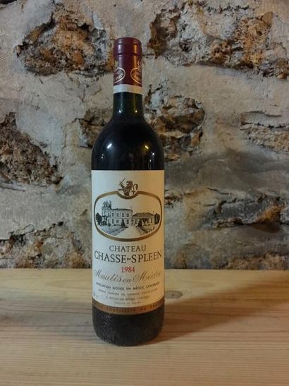 3 Blle Château CHASSE SPLEEN (Moulis) 1984...