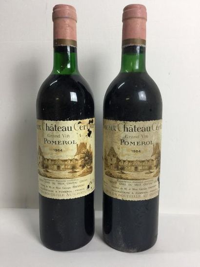 2 Blle Château VIEUX CERTAN (Pomerol) 1984...