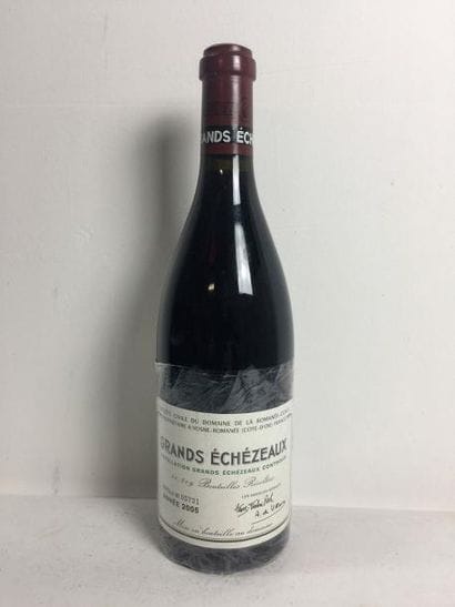 1 Blle GRANDS ECHEZEAUX D.R.C 2005 - Très...