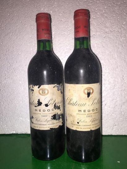 2 Blle Château POTENSAC (Haut Médoc) 1982...