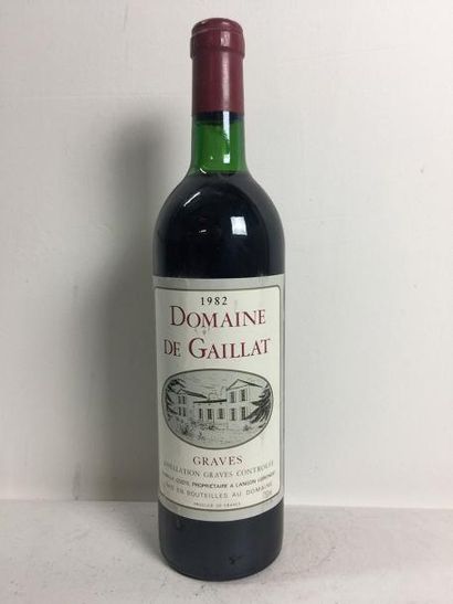 6 Blle Château DOMAINE DE GAILLAT (Graves)...