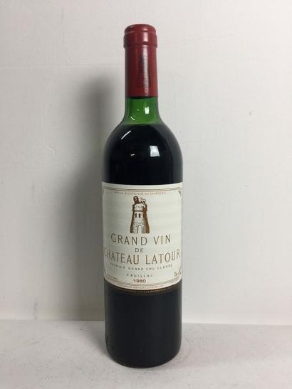 1 Blle Château LATOUR (Pauillac) 1980 - Début...