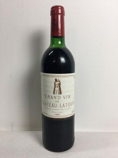 1 Blle Château LATOUR (Pauillac) 1980 - Début...