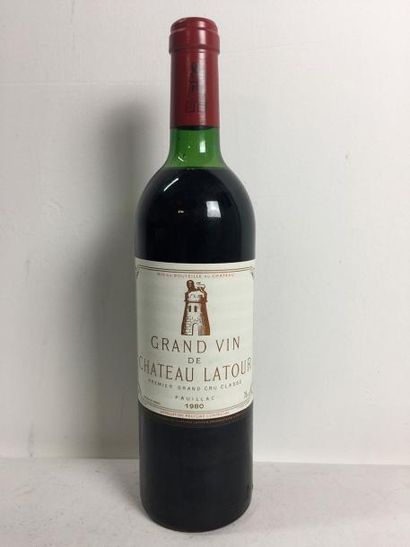 1 Blle Château LATOUR (Pauillac) 1980 - Début...
