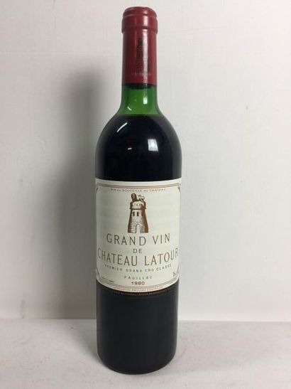 1 Blle Château LATOUR (Pauillac) 1980 - Début...